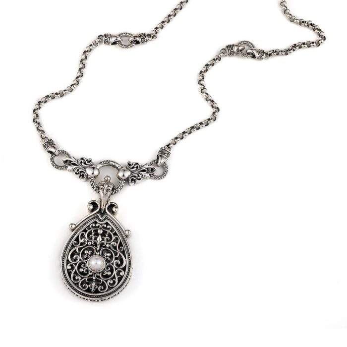 Βυζαντινό Κολιέ Ασήμι 925 - Yianni Jewelry - Image 4