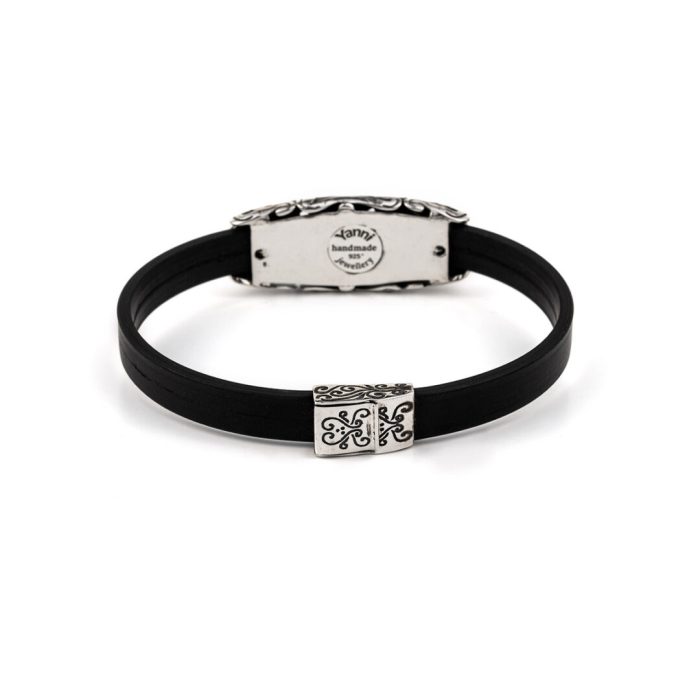 Βυζαντινό Βραχιόλι Floral Ασήμι 925 - Yianni Jewelry - Image 3
