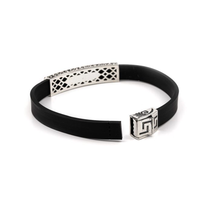 Greek Key Bracelet – Sterling Silver Yianni Jewelry - Image 3