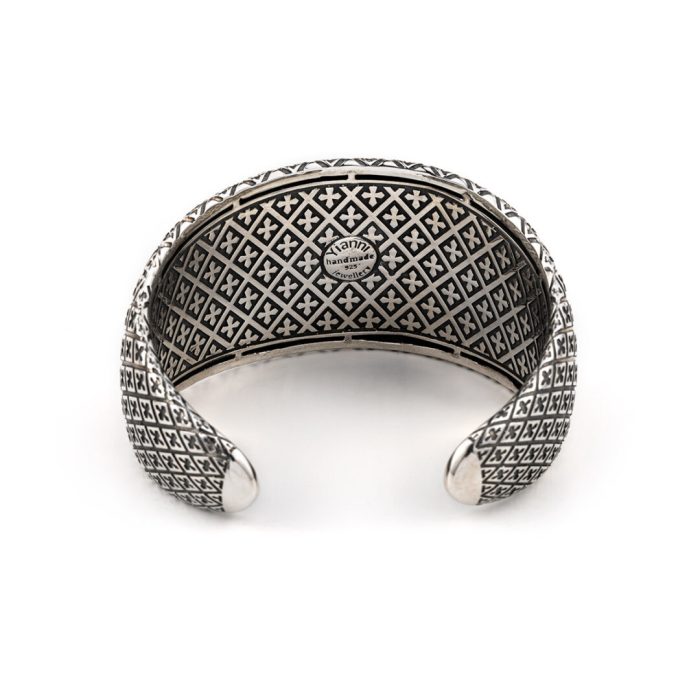 Βυζαντινό Βραχιόλι Fleur De Lis Ασήμι 925 - Yianni Jewelry - Image 3