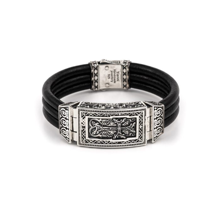 Βυζαντινό Βραχιόλι Ivy Ασήμι 925 - Yianni Jewelry - Image 1