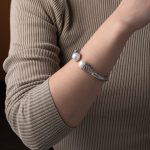 Byzantine Mother of Pearl Bracelet - Sterling Silver - Image 2