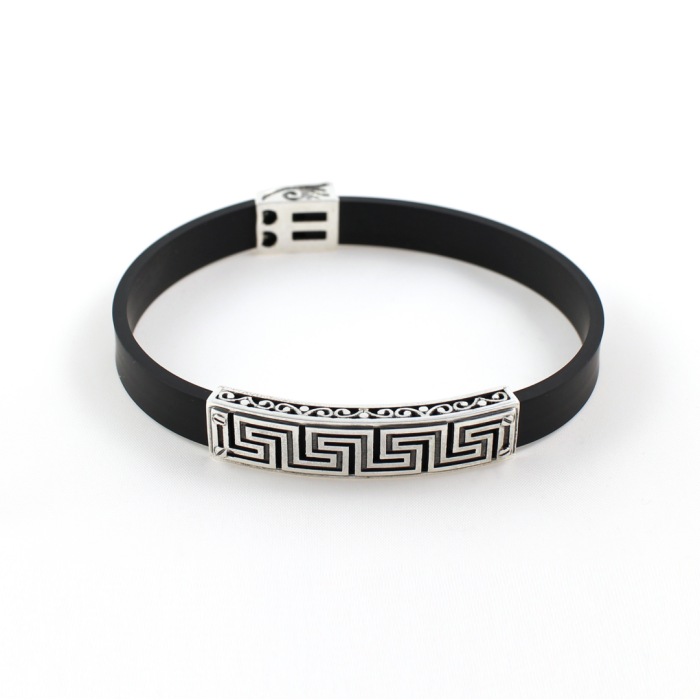 Meander Bracelet – 925 Sterling Silver – Yianni Jewelry - Image 1