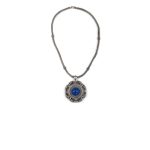 Βυζαντινό Μενταγιόν Lapis Lazuli Ασήμι 925 - Yianni Jewelry - Image 3