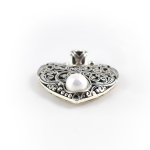 Βυζαντινό Μενταγιόν Καρδιά Ασήμι 925 - Yianni Jewelry - Image 3