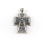Sterling Silver Byzantine Cross - Yianni Jewelry