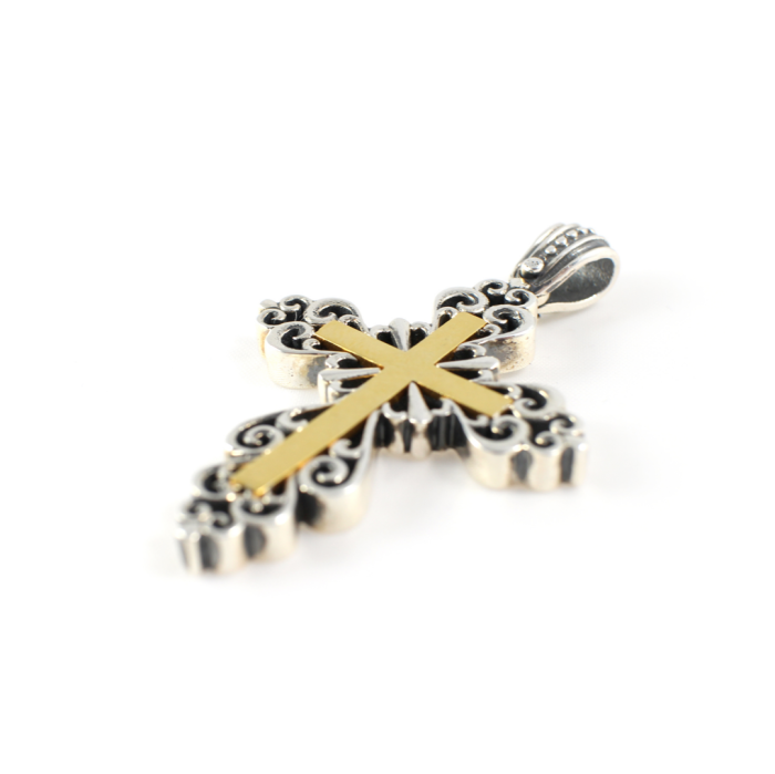 Βυζαντινός Σταυρός Ασήμι 925 - Yianni Jewelry - Image 2