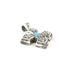 Σταυρός με Τυρκουάζ - Yianni Jewelry - Image 2