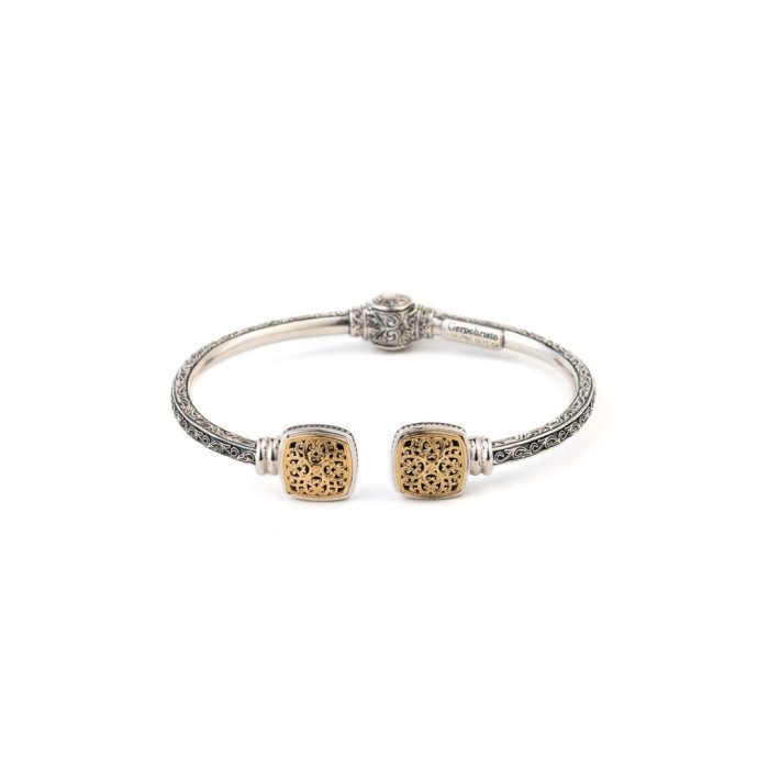 Mediterranean Bracelet in 18K Gold and Sterling Silver - Image 1