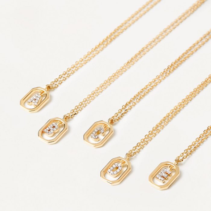 PD Paola Mini Letter K Necklace - Image 5