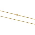 Αλυσίδα Rope 40 cm – Eπιχρυσωμένo Ασήμι 925