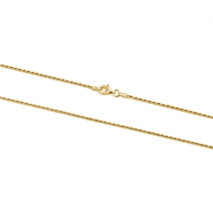 Αλυσίδα Rope 40 cm – Eπιχρυσωμένo Ασήμι 925 - Image 1