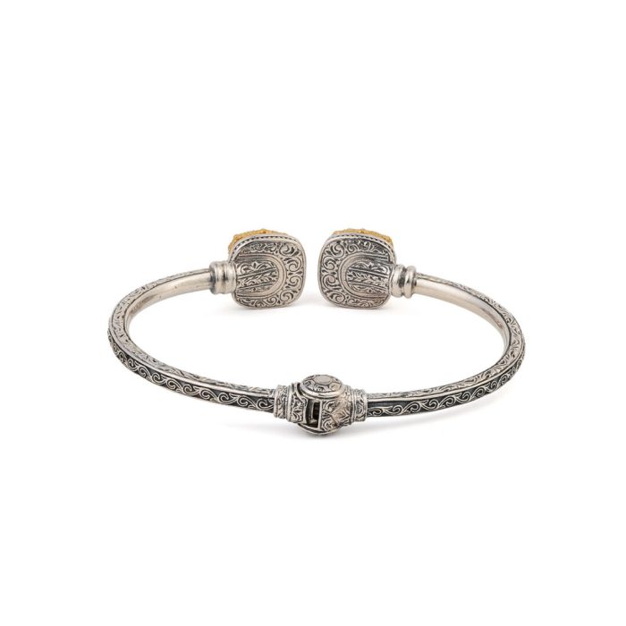 Gerochristo - Iris Bracelet in Sterling Silver with Apatite - Image 2