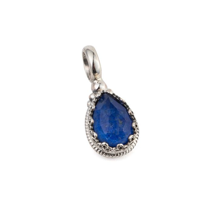 Gerochristo - Aegean colors pendant with Gemstone - Image 6