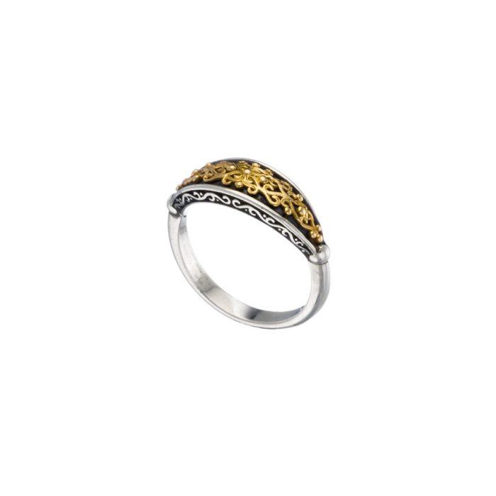 Gerochristo - Aretousa Ring in 18K Gold and Sterling Silver - Image 3