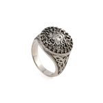 Gerochristo – Medusa Men’s ring in sterling silver - Image 2