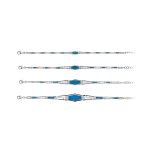 Meander Bracelet - 925 Sterling Silver with Opal - Image 7