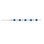 Spiral Bracelet - 925 Sterling Silver with Opal - Image 8