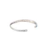 Βραχιόλι Bangle Μαίανδρος με Οpal - Ασήμι 925 - Image 3