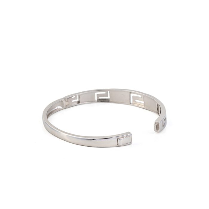 Βραχιόλι Bangle Μαίανδρος με Οpal - Ασήμι 925 - Image 5