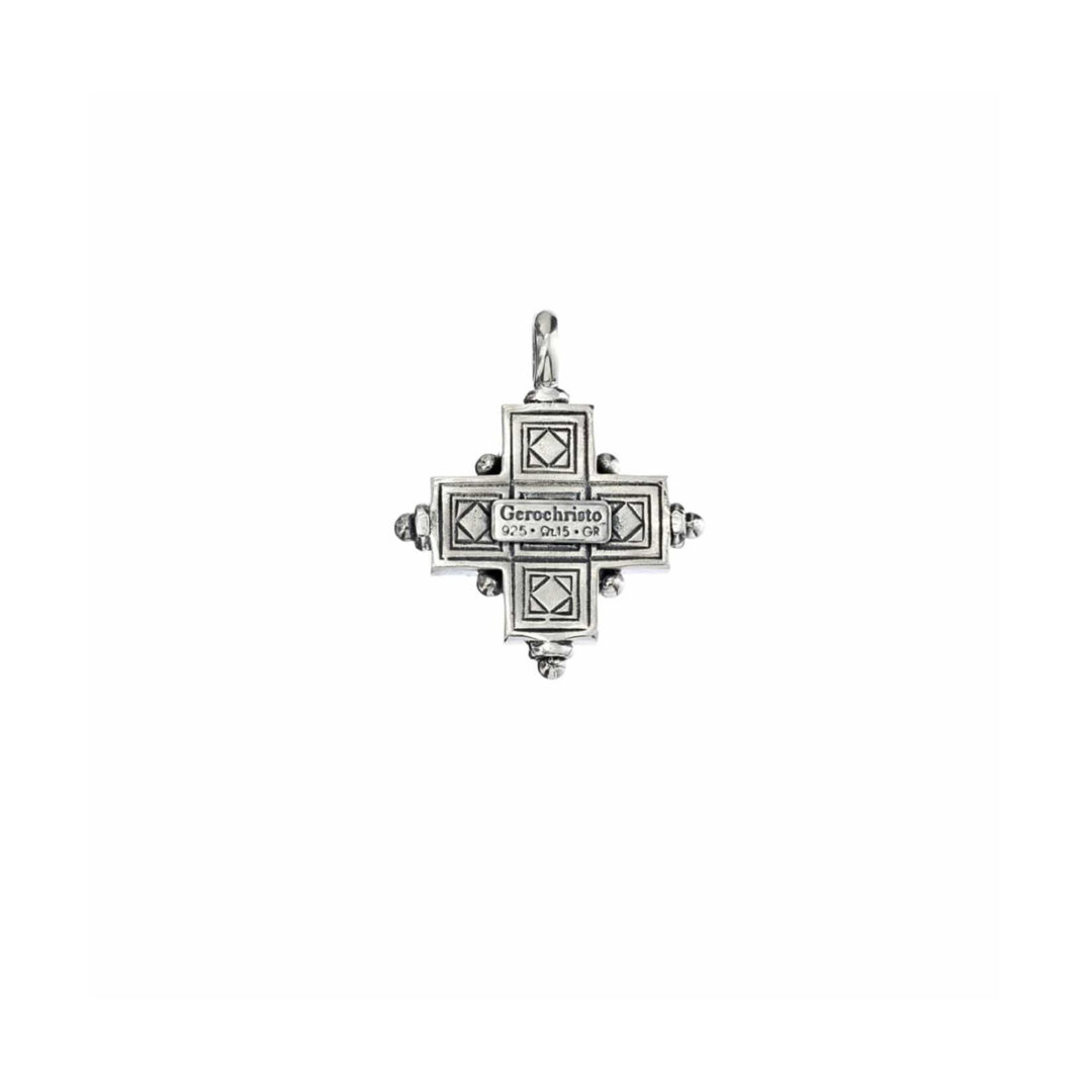 5073b Gerochristo - Cross in 925 Sterling Silver - Image 3