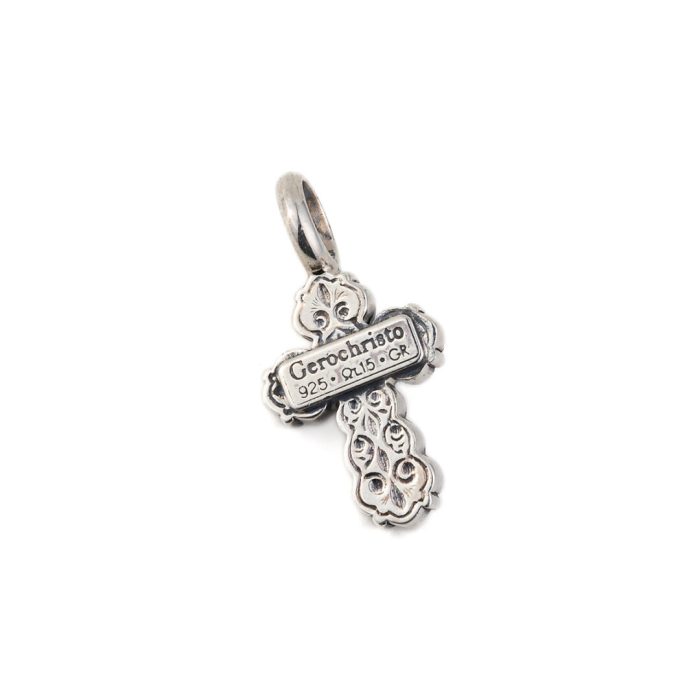 Gerochristo – Cross 925 Sterling Silver with Zircon - Image 4