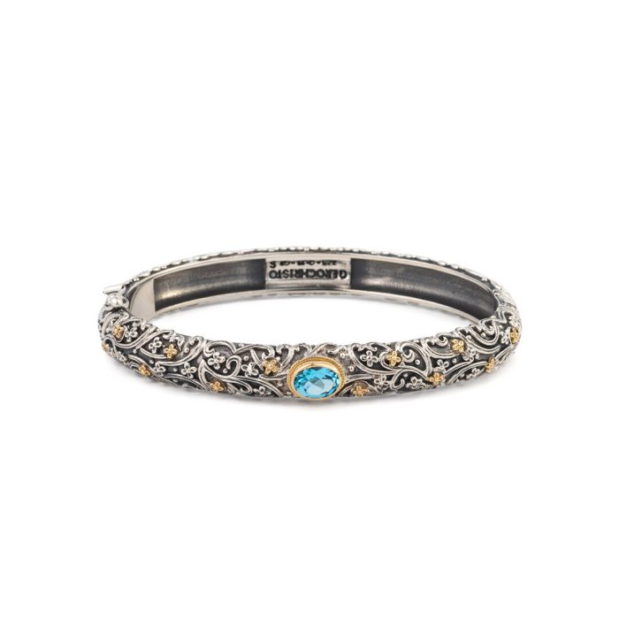 Gerochristo - Eve bracelet in 18K Gold and Sterling Silver - Image 3