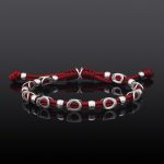 Sterling Silver Link and Cord combo Bracelet - Image 5