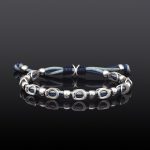 Sterling Silver Link and Cord combo Bracelet - Image 3