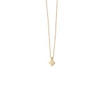 Cross Necklace with Enamel – 14K Gold - Image 4