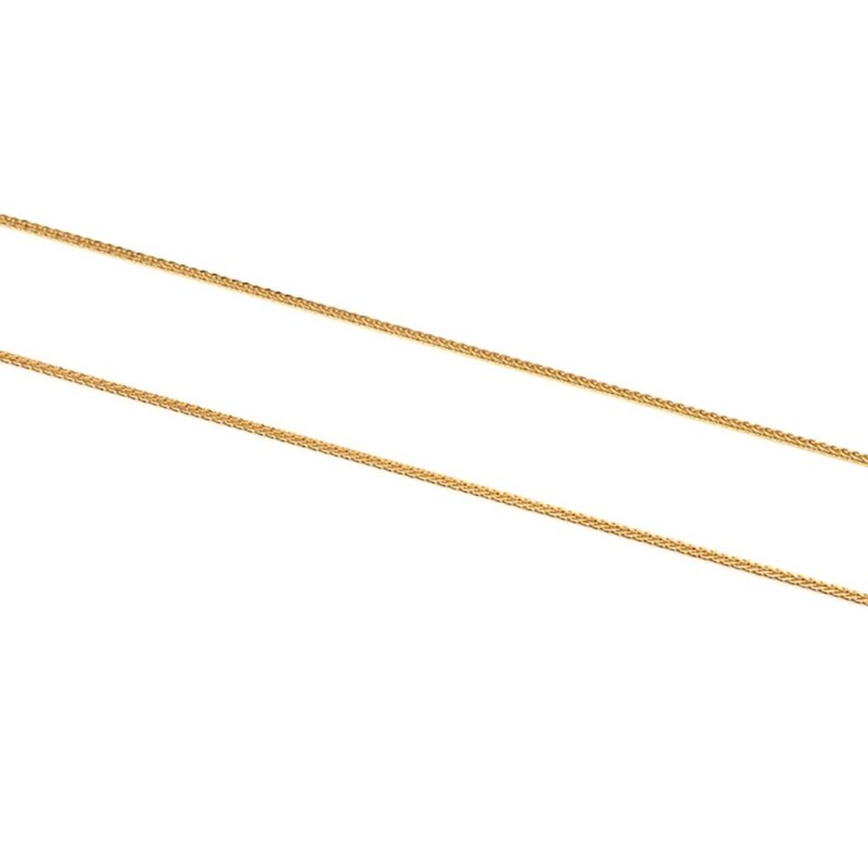 14K Gold Wheat Chain