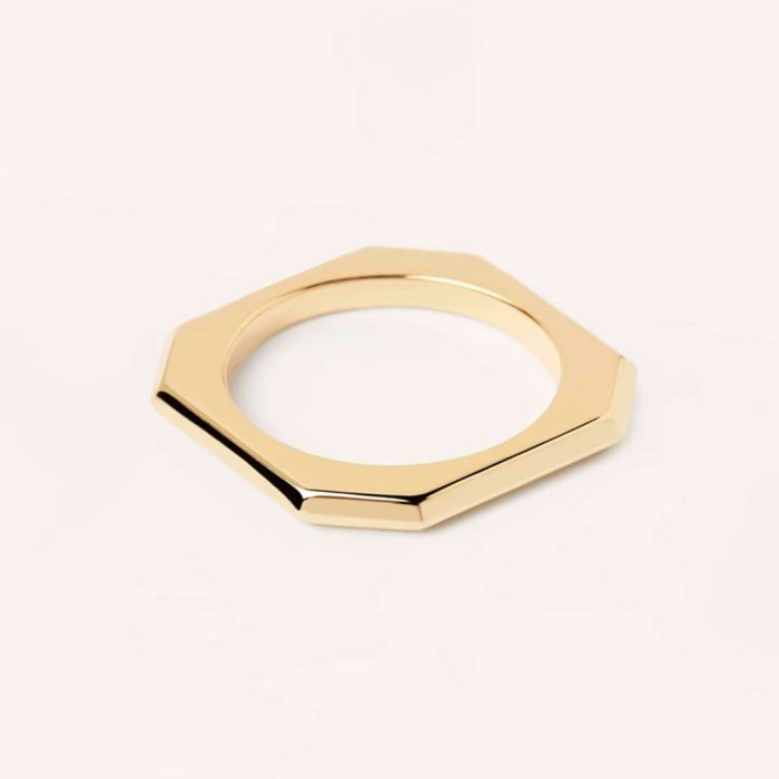 Signature Link Gold Ring - Image 2