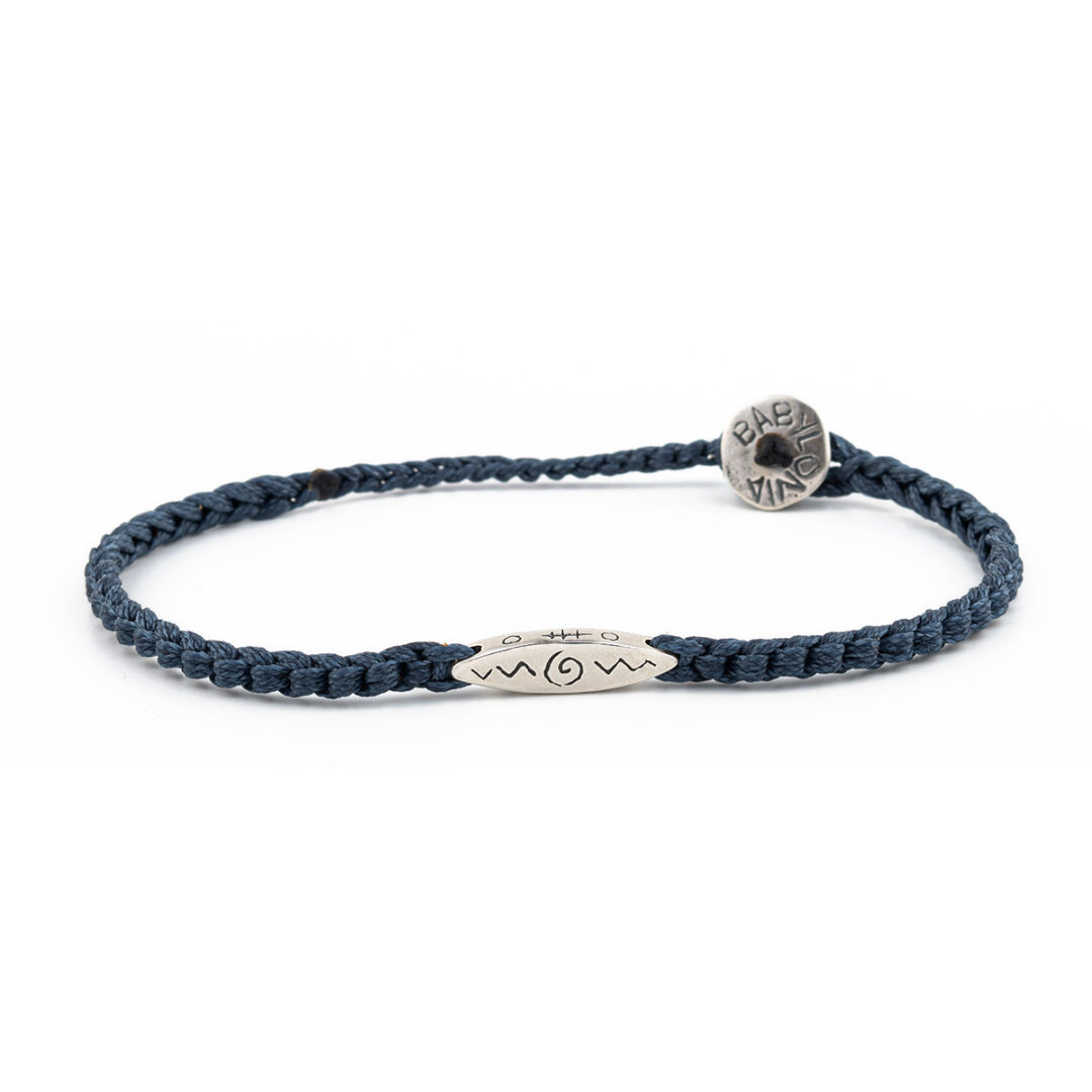 BA-B-03533009b|babyloniabrm2|BA-B-03533009|babyloniabrm|babylonia_koutia|babylonia-symbols Babylonia Bracelet Blue Jean Soul - 935 Sterling Silver - Image 1