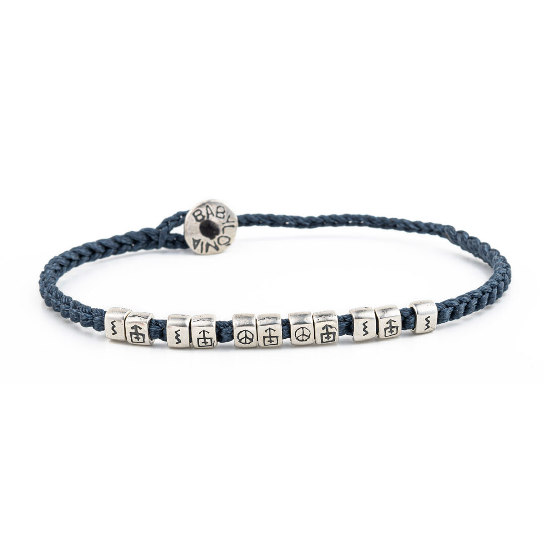 BA-B-03585024b|BA-B-03585024|babylonia_koutia|babylonia-symbols Babylonia Bracelet The Fantasy of Peace - 935 Sterling Silver - Image 1