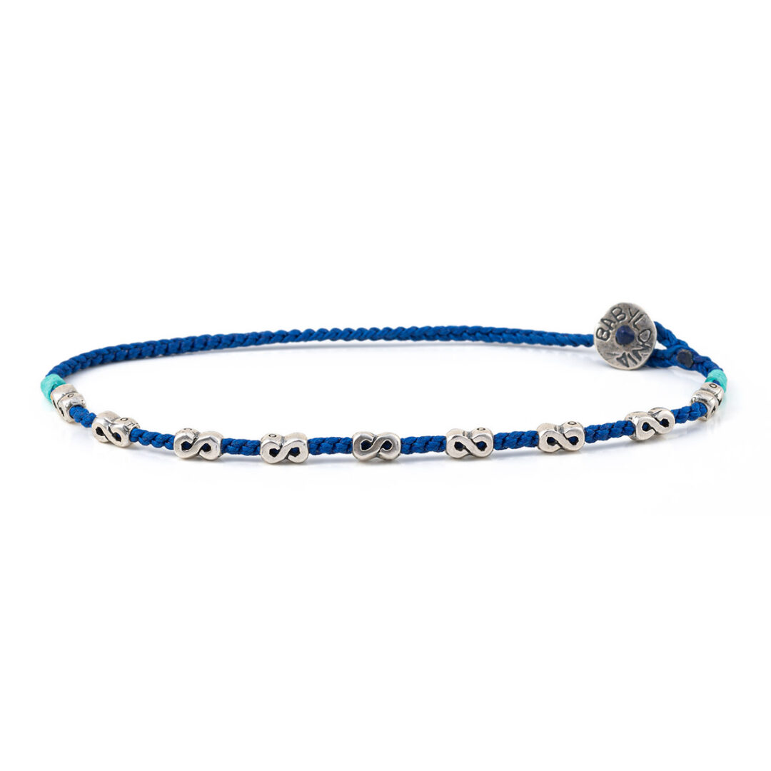 BA-B-03908022 Babylonia Bracelet Infinity Royal Blue - 935 Sterling Silver - Image 1