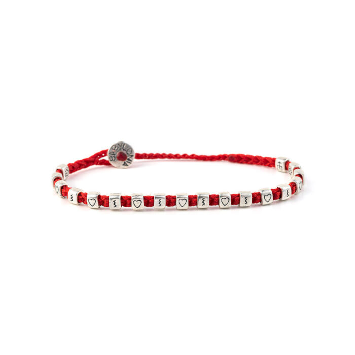 Babylonia Bracelet Love Dream Red – 935 Sterling Silver - Image 1