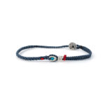 Babylonia Bracelet Positive Vibes Blue Jean – Sterling Silver