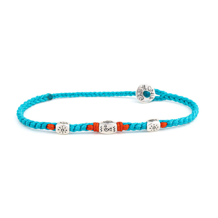 Babylonia Bracelet Smiling Fish - 935 Sterling Silver - Image 1