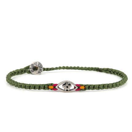 Babylonia Βραχιόλι Eye Flower – Ασήμι 935
