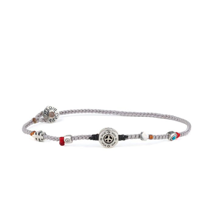 Babylonia Bracelet Peace Communication Faith - 935 Sterling Silver - Image 1