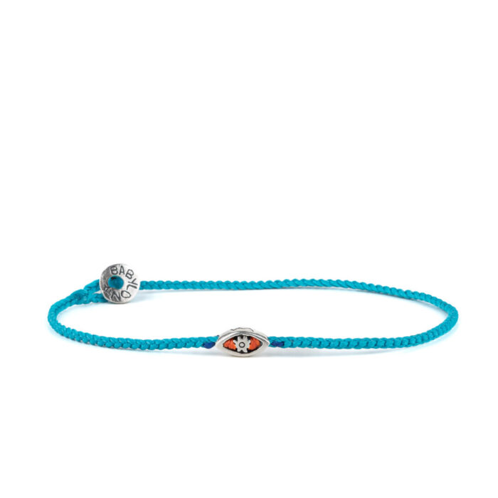 Babylonia Bracelet Blue Daisy  – 935 Sterling Silver - Image 2