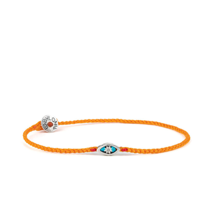 Babylonia Bracelet Blue Daisy  – 935 Sterling Silver - Image 3