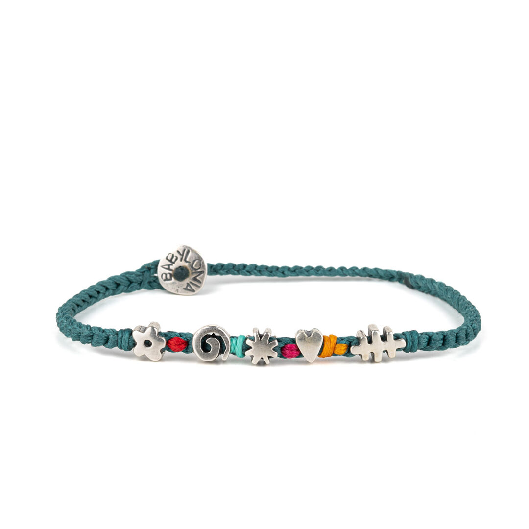 BA-B-06651023-BE685 Babylonia Bracelet Love and Trust me Soul – Sterling Silver - Image 2