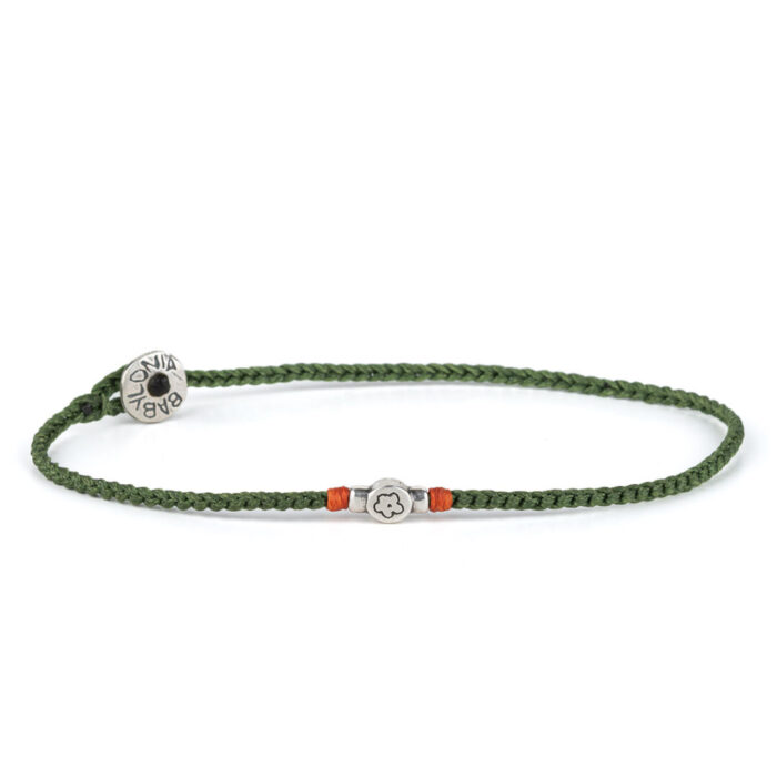 Babylonia Βραχιόλι Green Rose - Ασήμι 935 - Image 1