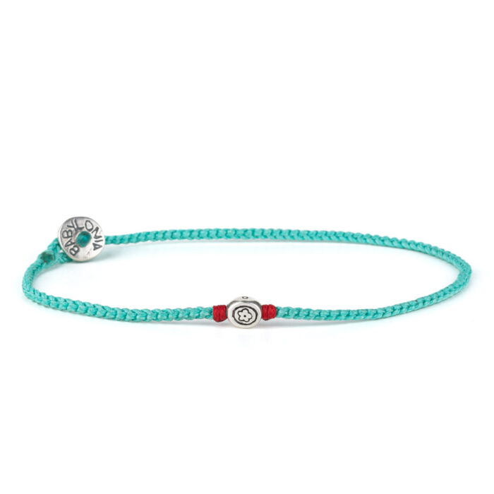 Babylonia Βραχιόλι Aqua Flower - Ασήμι 935 - Image 1