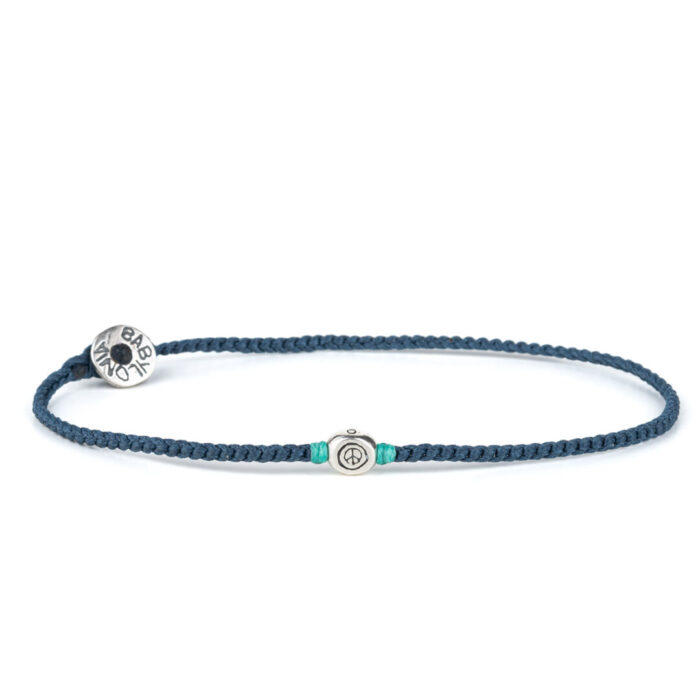 Babylonia Βραχιόλι Blue Jean Peace - Ασήμι 935 - Image 1