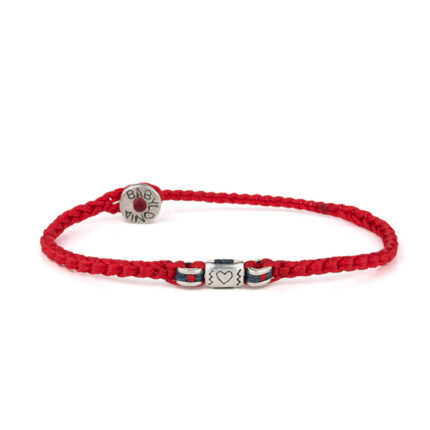 Babylonia Βραχιόλι Red Rose - Ασήμι 935