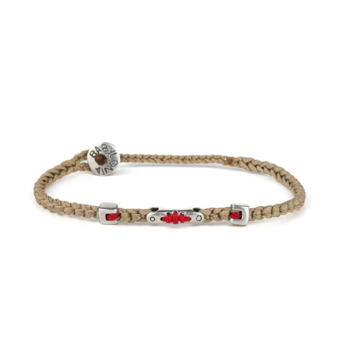 Babylonia Bracelet Blue Lines – 935 Sterling Silver - Image 2