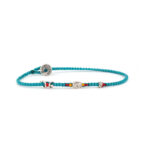 Babylonia Βραχιόλι Energetic, Cheerful And Happy Climber Turquoise - Ασήμι 935