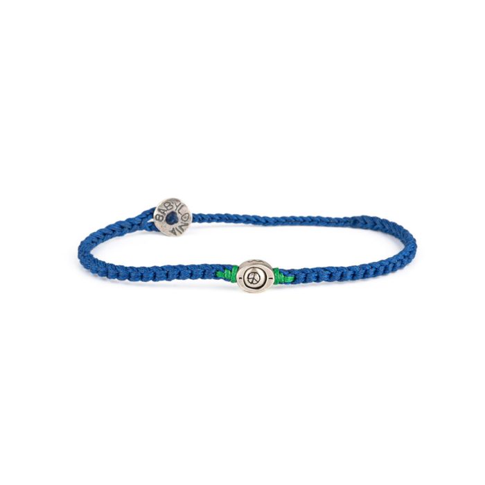 Babylonia Bracelet Peace Center Royal Blue – 935 Sterling Silver - Image 1